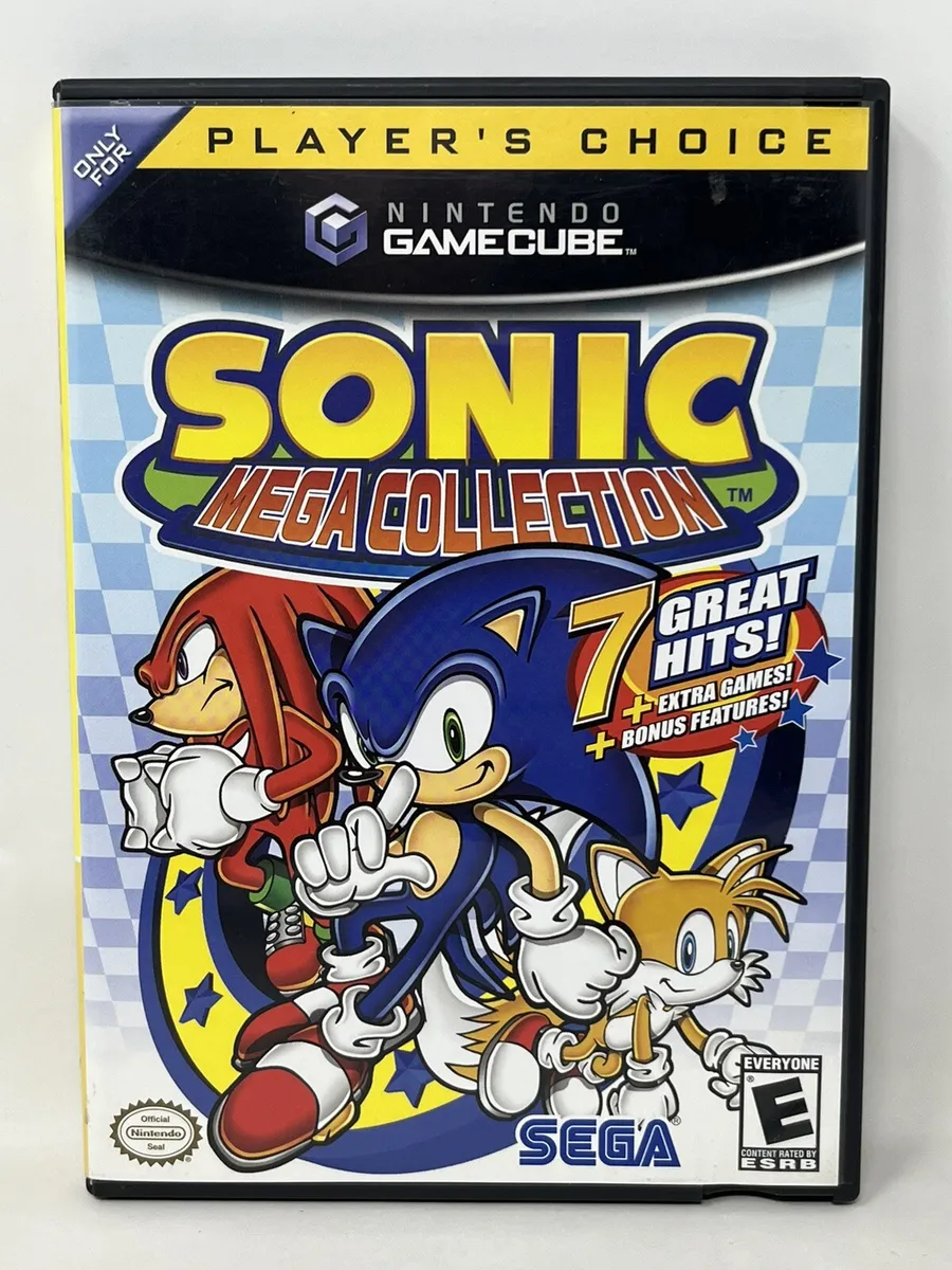 Sonic Mega Collection  Game sonic, Gamecube, Sonic