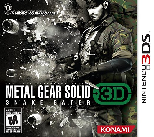 Metal Gear Solid 3D Snake Eater (3DS)