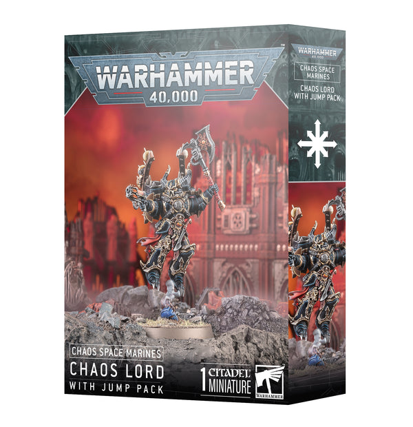 Warhammer 40K Chaos Space Marines Lord With Jump Pack