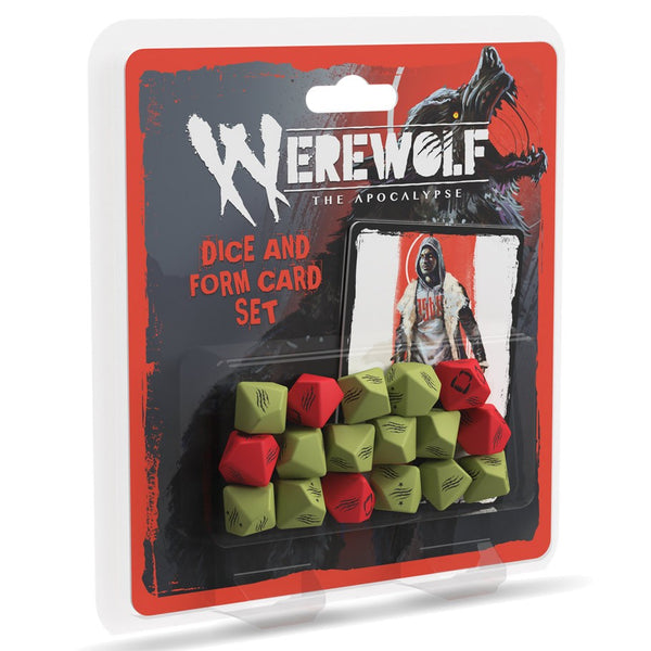 Werewolf the Apocalypse 5th Ed Dice & Form Cards