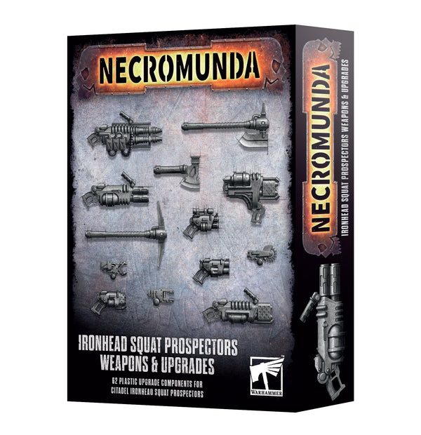 Necromunda Ironhead Squat Protectors Weapons and Upgrades