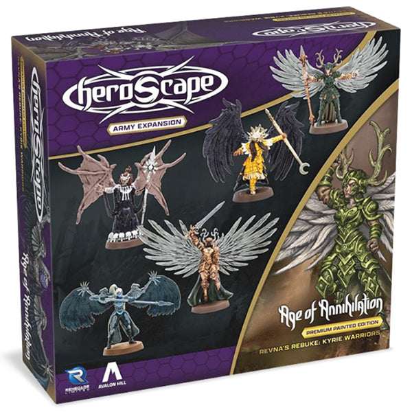 Heroscape Revna's Rebuke Kyrie Warriors Expansion