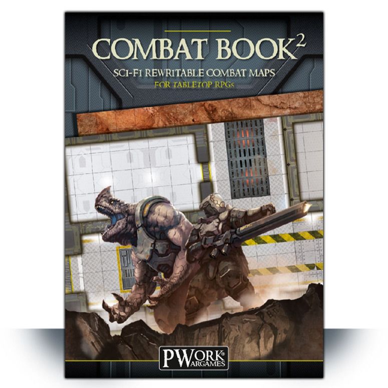 Combat Book 2: Sci-Fi Rewritable Combat Maps for TTRPGs