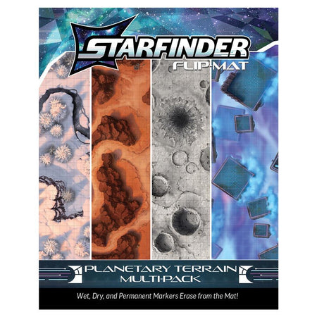 Starfinder RPG 2nd Ed Flip Mat Planetary Terrain Multi-Pak