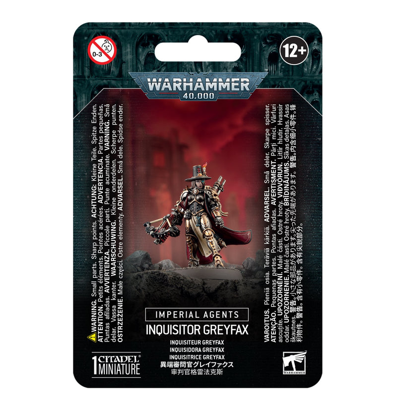 Warhammer 40K Imperial Agents Inquisitor Greyfax