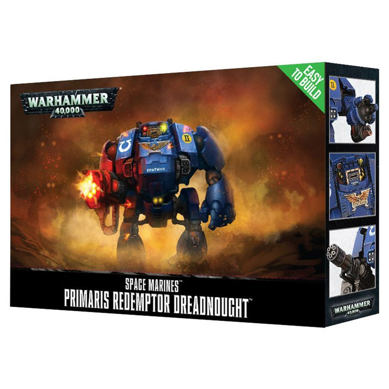 Warhammer 40K Easy to Build Primaris Redemptor Dreadnought