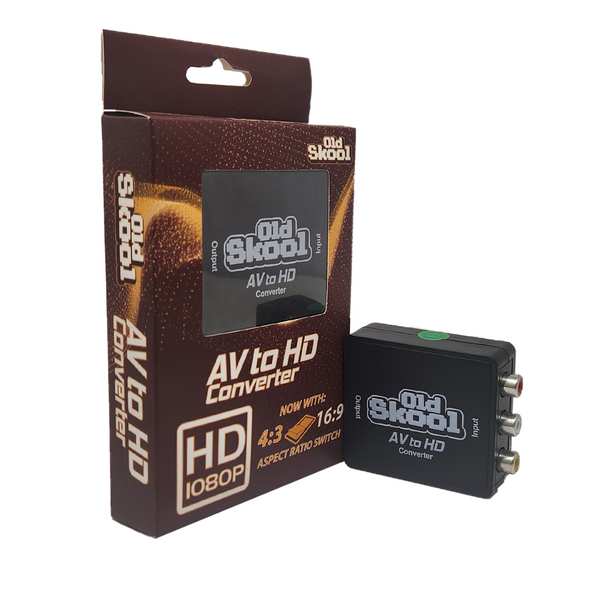 AV to HD Converter with Aspect Ratio Switch