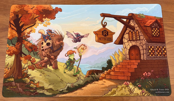 Retrofix Games Playmat Limited Edition