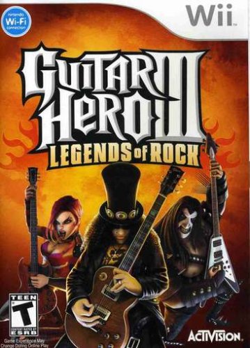 Guitar Hero III Legends of Rock (WII)