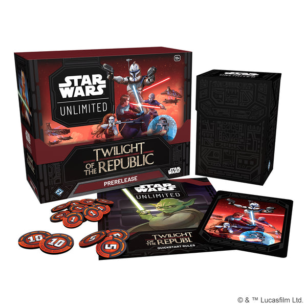 Star Wars Unlimited Twilight of the Republic Prerelease Kit