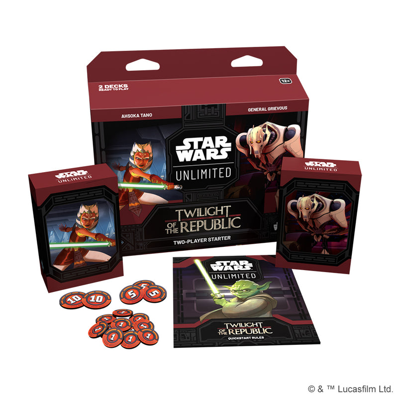 Star Wars Unlimited Twilight of the Republic Two Player Starter