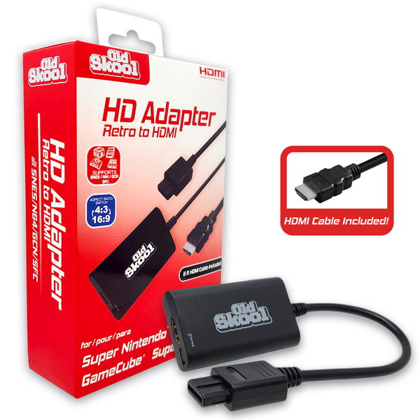 HD Adapter for SNES, Nintendo 64, Gamecube, and Super Famicom