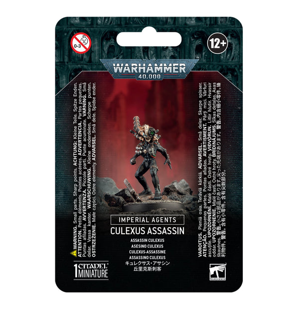 Warhammer 40K Imperial Agents Culexus Assassin