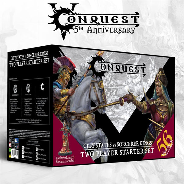 Conquest Two Player Starter Set: Sorcerer Kings vs City States