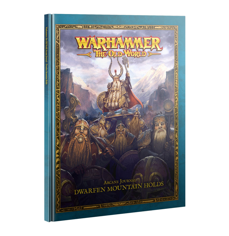 Warhammer the Old World Arcane Journal Dwarfen Mountain Holds