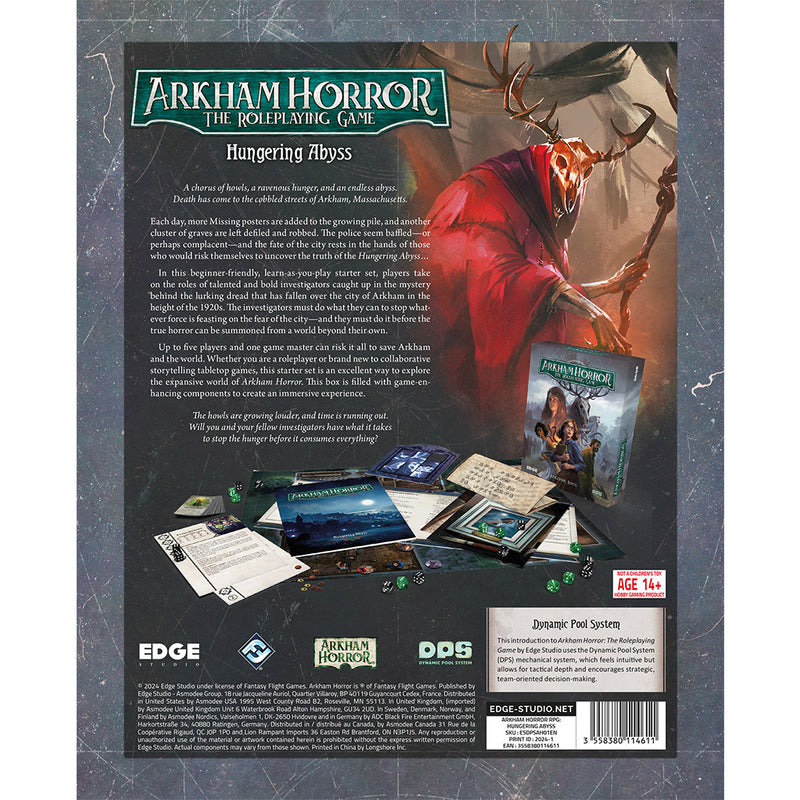 Arkham Horror RPG Starter Set Hungering Abyss