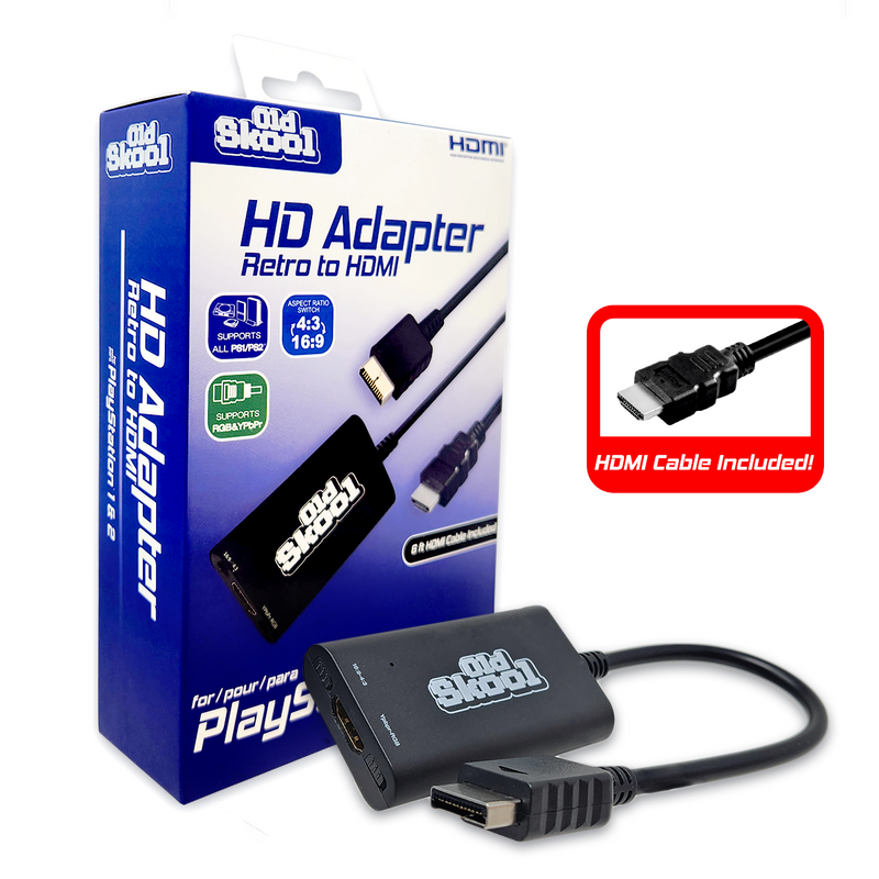 HD Adapter for PlayStation 1 & 2