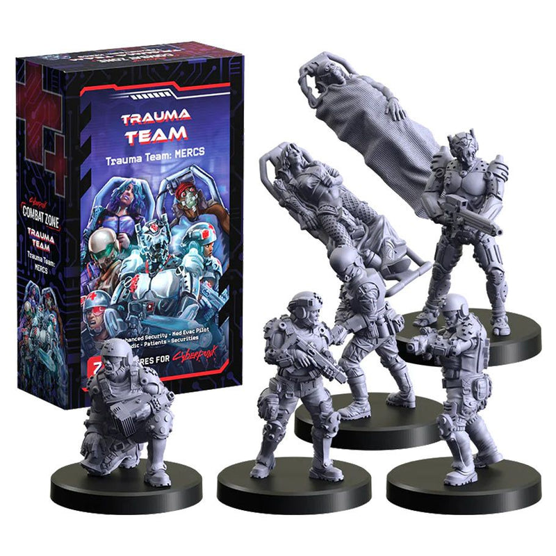 Cyberpunk Red Combat Zone Trauma Team (MERCS) Expansion