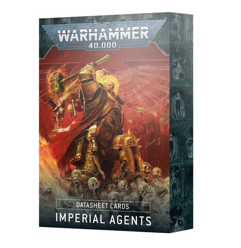 Warhammer 40K Datasheet Cards Imperial Agents