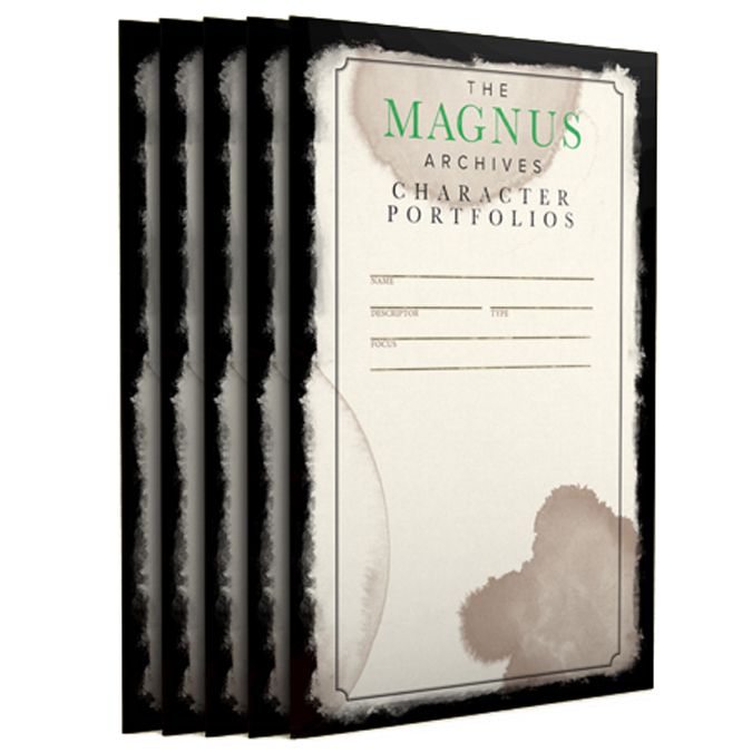 The Magnus Archives RPG Character Portfolios