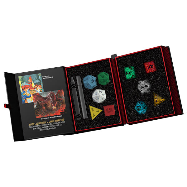 D&D 50th Anniversary 10-Die Set  Modern & Retro