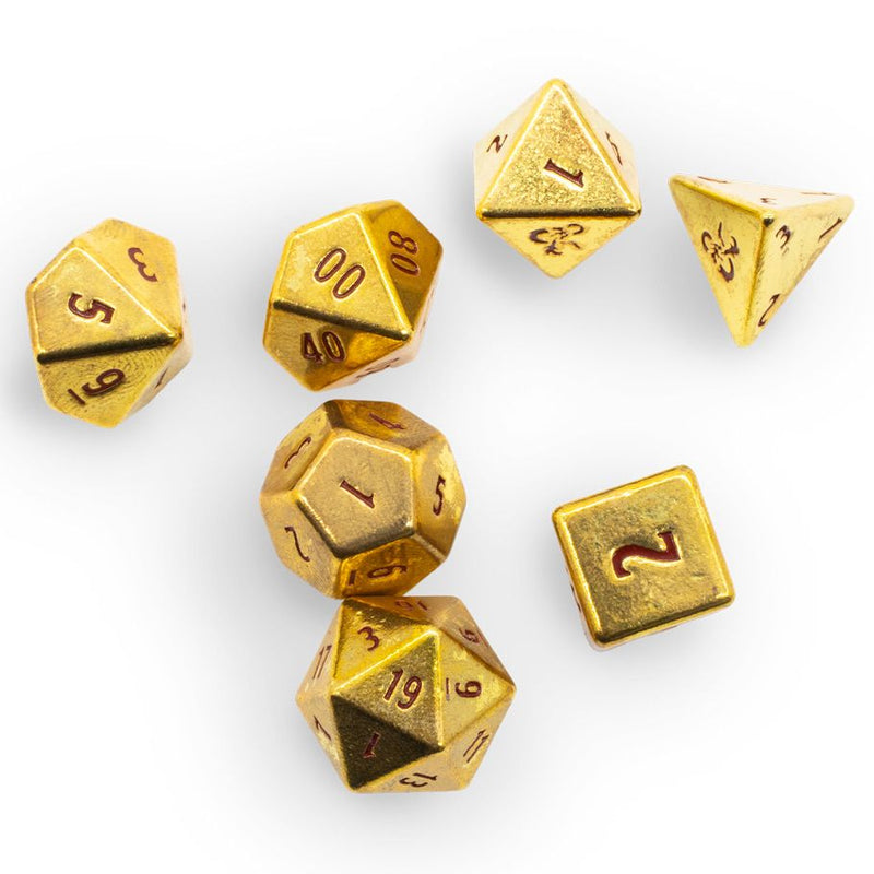 D&D 50th Anniversary Heavy Metal Dice