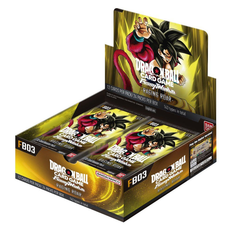 DB Super Fusion World Raging Roar Booster Box