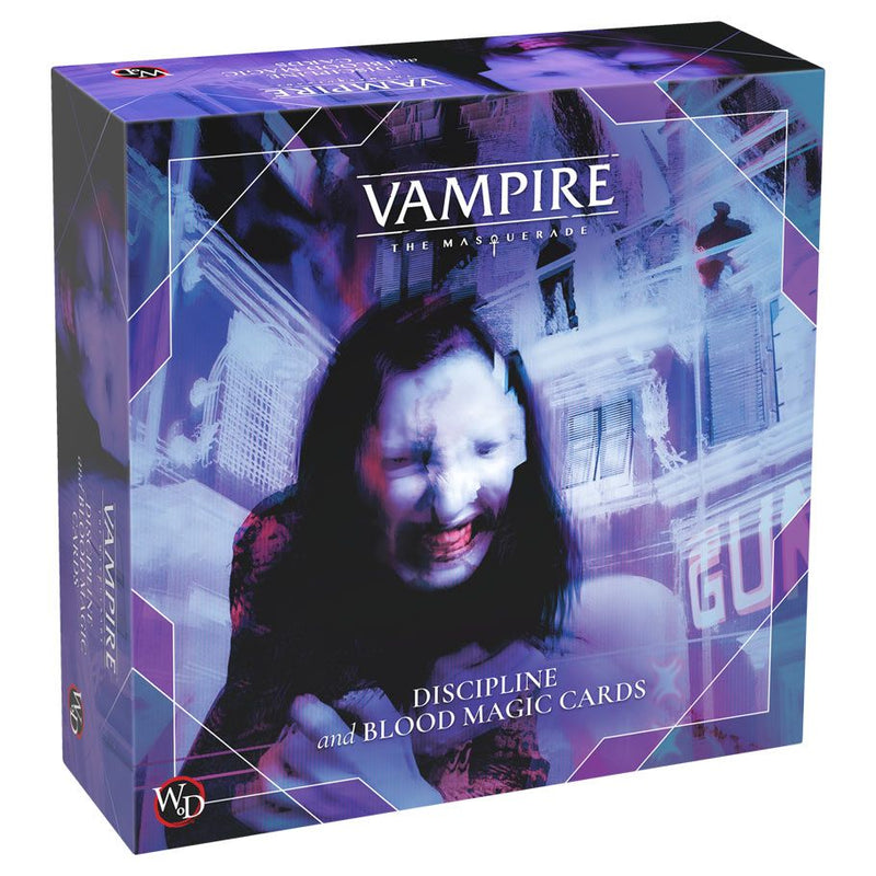 Vampire The Masquerade 5th Ed Discipline and Blood Magic Cards