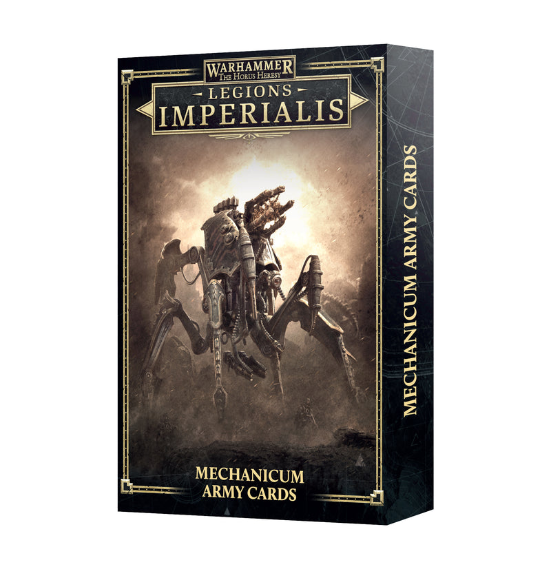 Warhammer Horus Heresy Mechanicum Army Cards