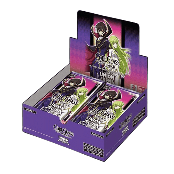 Union Arena Card Game Code Geass Lelouch of the Rebellion Booster Box