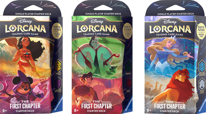 Disney Lorcana First Chapter Starter Deck