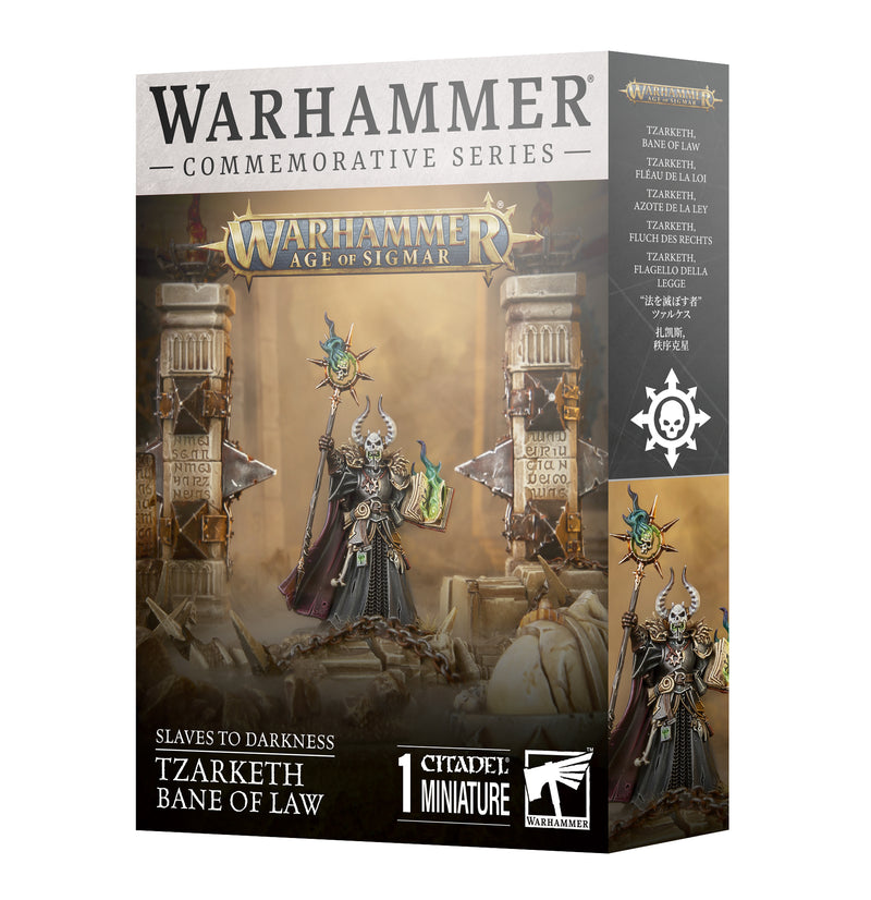 Warhammer Age of Sigmar Commemorative Slaves to Darkness Tzarketh Bane of Law