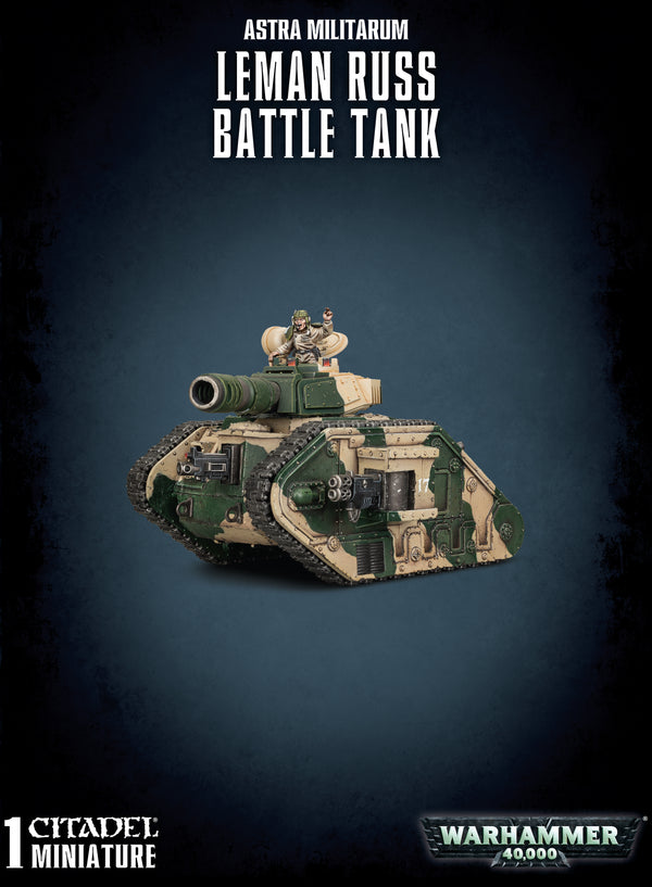 Warhammer 40K Astra Militarum Leman Russ Battle Tank