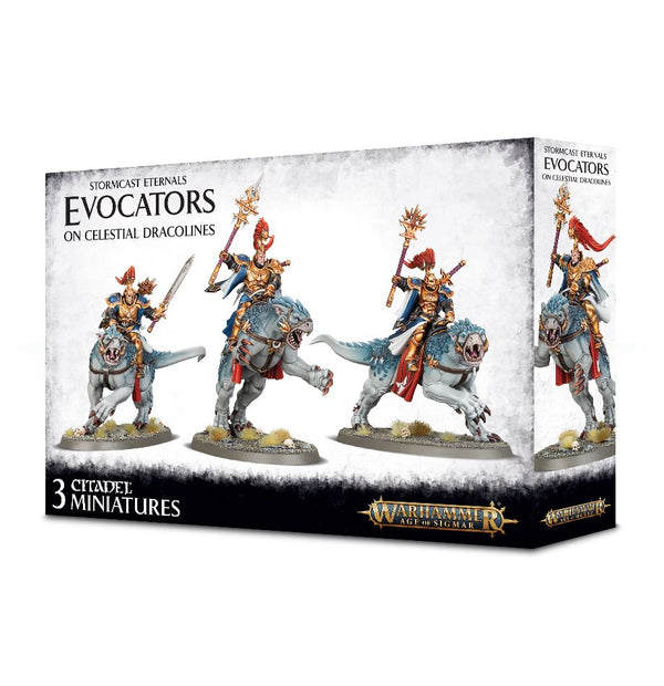 Warhammer Age of Sigmar Evocators on Celestial Dracolines