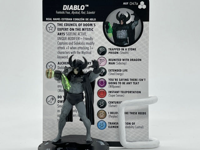 HeroClix DC Fantastic Four Diablo with Alchemical Potion