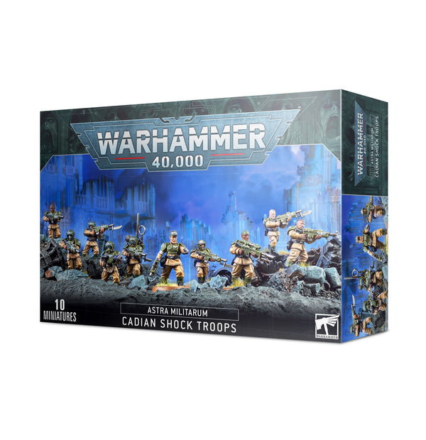 Warhammer 40K Astra Militarum Cadian Shock Troops