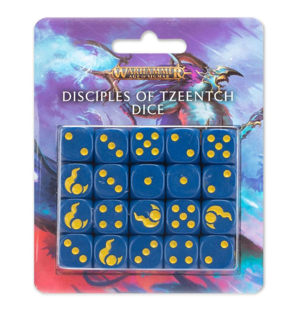 Warhammer Age of Sigmar Disciples of Tzeentch Dice Set