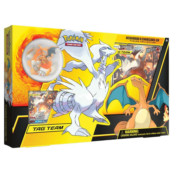 Pokemon TCG: Reshiram and Charizard GX Figure Collection