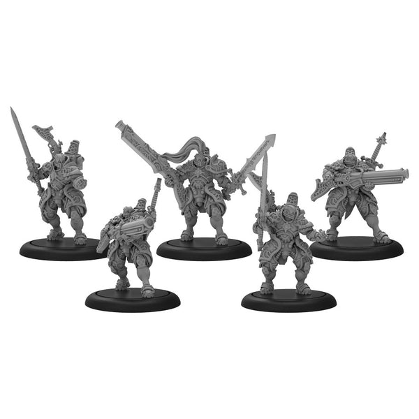 Warmachine: Mercenary - Order of Illumination Resolutes Morrowman Unit (5ct)