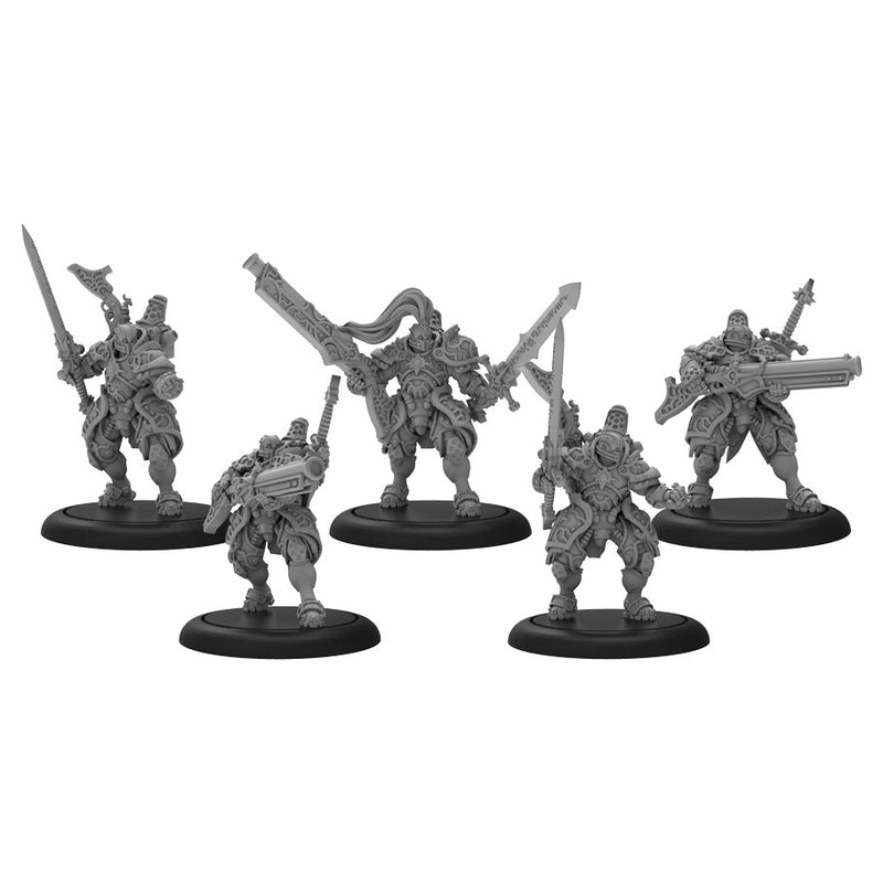 Warmachine: Mercenary - Order of Illumination Resolutes Morrowman Unit (5ct)