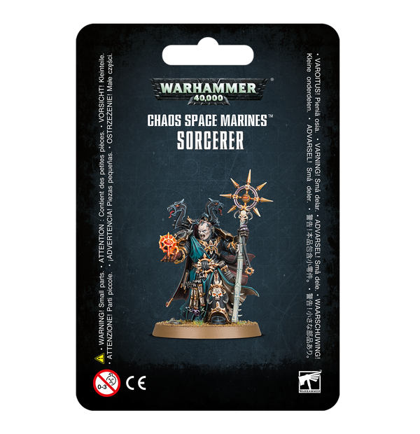 Warhammer 40K Chaos Space Marines Sorcerer