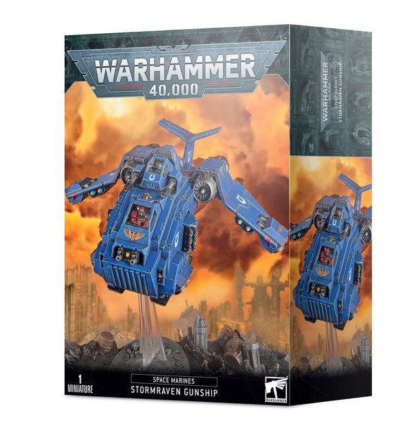 Warhammer 40K Space Marines Stormraven Gunship