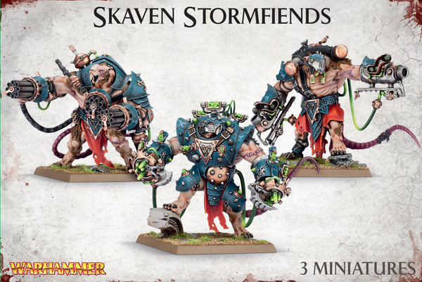 Warhammer Age of Sigmar Skaven Stormfiends