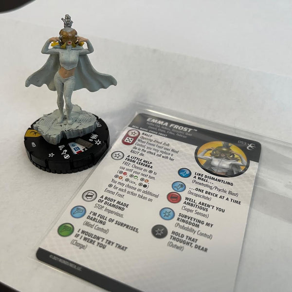 Marvel Heroclix X-Men Rise and Fall Emma Frost #053