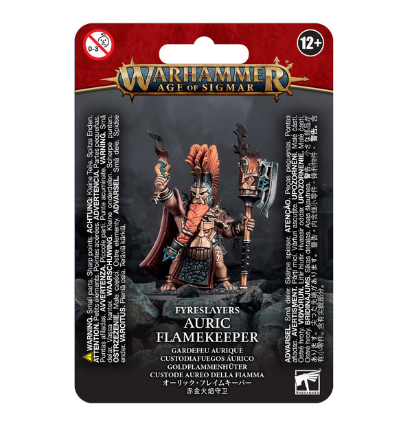 Warhammer Age of Sigmar Fyreslayers Auric Flamekeeper