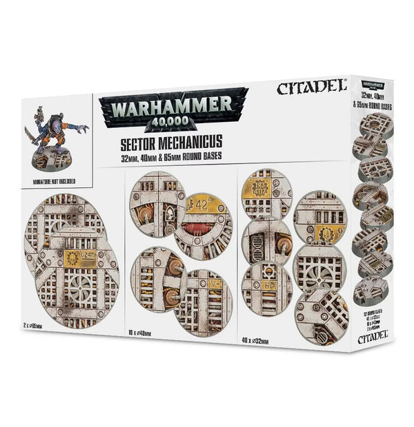 Warhammer 40K Sector Mechanicus Industrial Bases