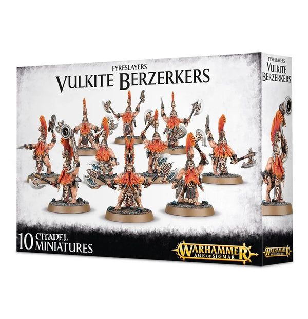 Warhammer Age of Sigmar Fyreslayers Vulkite Berzerkers