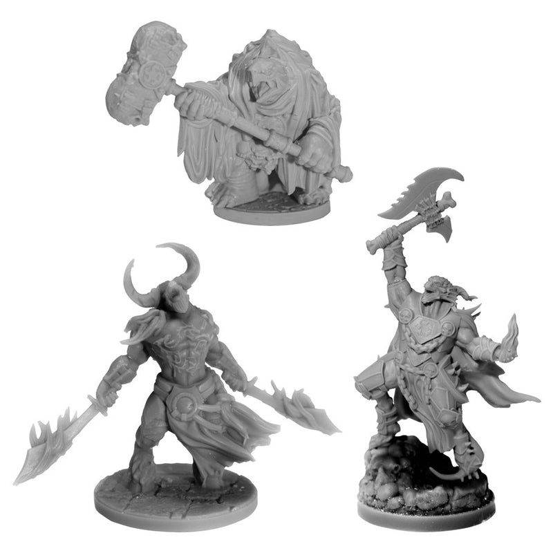 D&D Figures - Arkhan Torogar and Krull