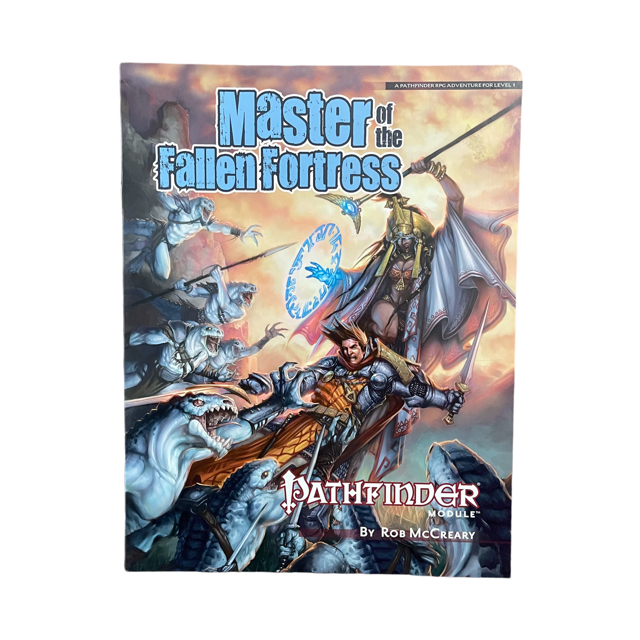 Pathfinder Module Master of the Fallen Fortress by Rob McCreary Pre-Ow