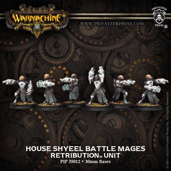 Warmachine: Scyrah House Shyeel Battle Mages